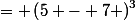 = \left(5 - 7 \right)^3