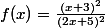 ile_TEX.cgi?f(x)=\frac{(x+3)^{2}}{(2x+5)