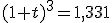 (1+t)^3=1,331