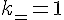 \Large{k_0=1}