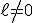\ell\not=0