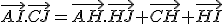 \vec{AI}.\vec{CJ}=\vec{AH}.\vec{HJ}+\vec{CH}+\vec{HI}