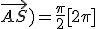 (\vec{AC};\vec{AS})=\frac{\pi}{2}[2\pi]