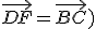 \vec{DF}=\vec{BC})