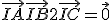 \vec{IA}+\vec{IB}+ 2\vec{IC} = \vec{0}