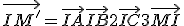 \vec{IM'}=\vec{IA}+\vec{IB}+ 2\vec{IC} + 3\vec{MI}