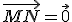 \vec{MN}=\vec{0}