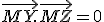 \vec{MY}.\vec{MZ}=0