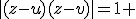 |(z-u)(z-v)|=1 