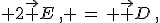  2\vec {EJ\,} \,=\, \vec {DO\,}