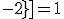  rg \[\array{-2&1&1\\1&-2&1\\1&1&-2}\]=1