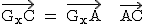 2$\textrm\vec{G_xC} = \vec{G_xA} + \vec{AC}
