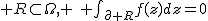 2$ R\subset\Omega, \hspace5 \int_{\part R}f(z)dz=0