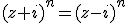 3$(z+i)^n=(z-i)^n