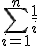 3$\Bigsum_{i=1}^n\fr1i