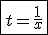 3$\fbox{t=\fr1x