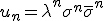 3$u_n = \lambda^n + \sigma^n+\bar{\sigma}^n