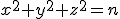 3$x^2+y^2+z^2=n