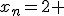 3$x_n=2 