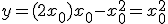 3$y=(2x_0)x_0-x_0^2=x_0^2