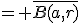 = \overline{B(a,r)}