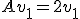Av_1=2v_1