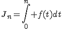 J_n=\int_0^n f(t)dt