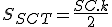 S_{SCT}=\frac{SC.k}{2}