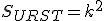 S_{URST}=k^2