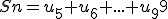 Sn=u_5+u_6+...+u_99