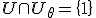 U\cap U_{\theta} = \{1\}