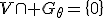 V\cap G_{\theta}=\{0\}