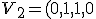 V_2=(0,1,1,0)