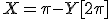 X=\pi-Y[2\pi]