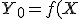Y_0 = f(X)