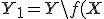 Y_1 = Y\setminus f(X)