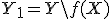 Y_1 = Y\setminus f(X)