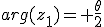 arg(z_1)= \frac{\theta}{2}