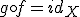 g\circ f = id_X