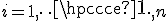 i=1,\cdots,n