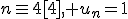 n\eq4[4], u_n=1