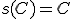 s(C)=C
