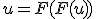 u=F(F(u))