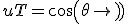 uT=cos(\theta)