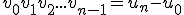 v_0+v_1+v_2+...+v_{n-1} = u_n-u_0