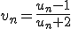v_n=\frac{u_n-1}{u_n+2}