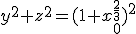 y^2+z^2=(1+x_0^{\frac{2}{3}})^2