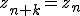 z_{n+k}=z_n