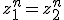 z_1^n=z_2^n