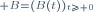 \ \scriptstyle B=(B(t))_{t\ge 0}